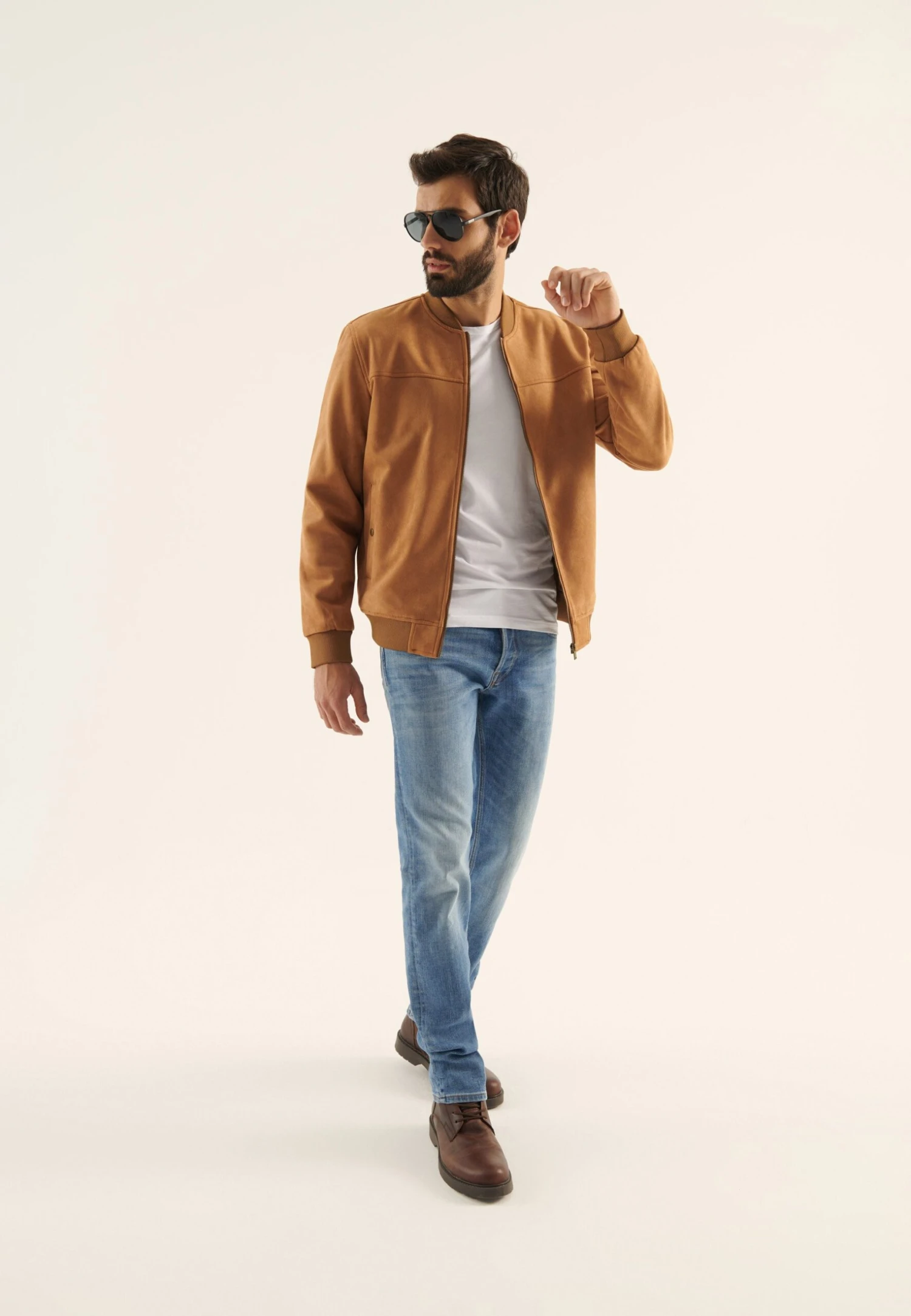 Pier One Bomberjacks - Cognac - Afbeelding 2