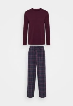 Pier One Pyjama - Bordeaux/Dark Blue