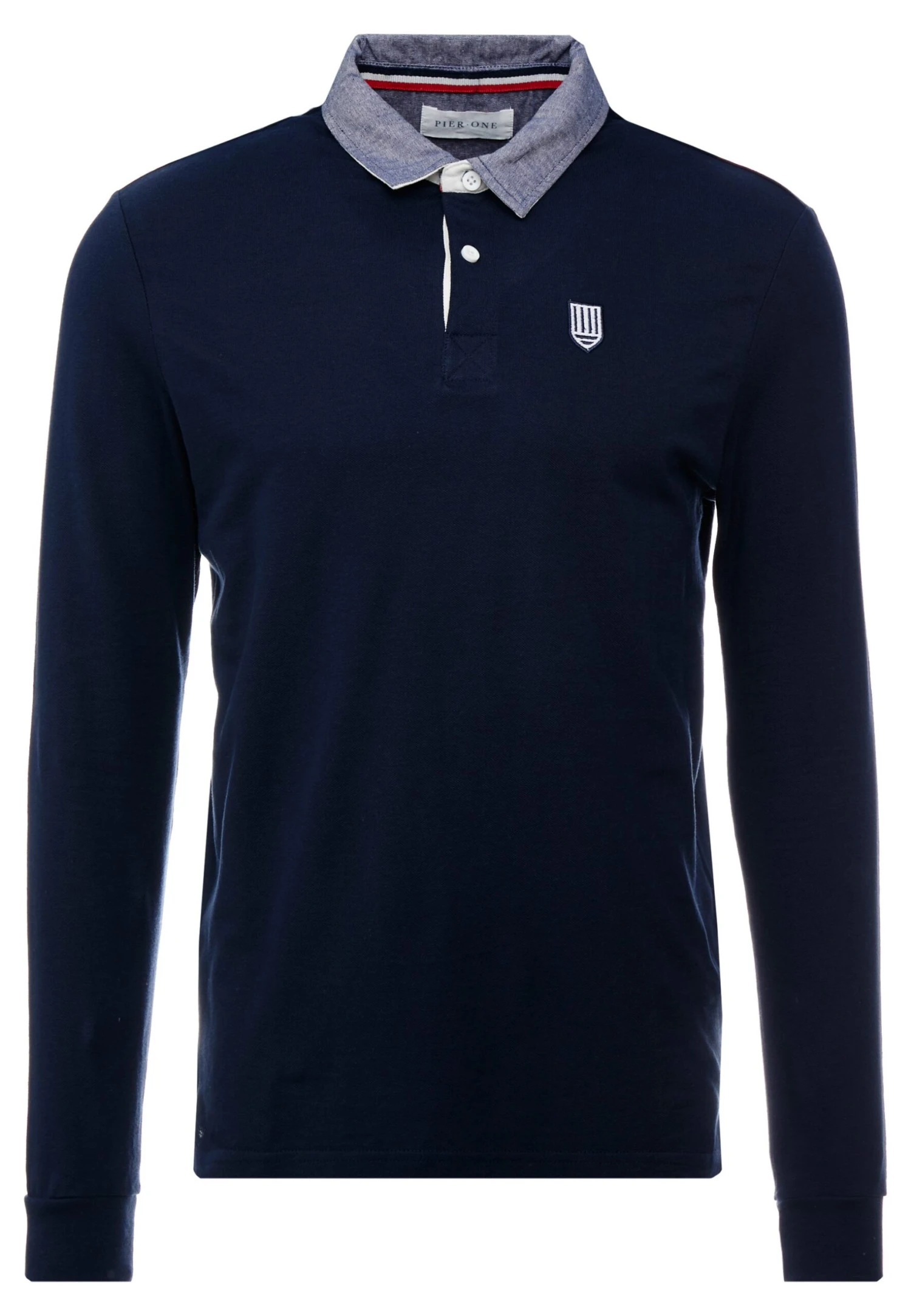 Pier One Collar Rugby - Poloshirt - Dark Blue - Afbeelding 4