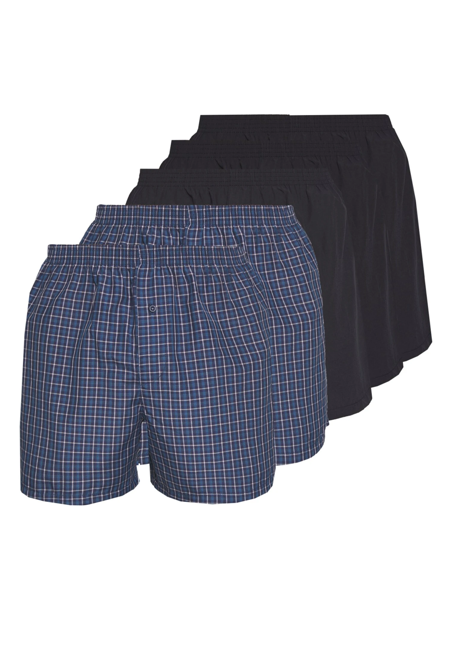Pier One 5 Pack - Boxershort - Dark Blue/Blue - Afbeelding 5