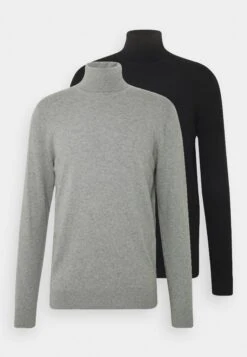 Pier One 2 Pack - Basic Turtleneck - Trui - Black/Mottled Light Grey 17 Pier One 2 Pack - Basic Turtleneck - Trui - Black/Mottled Light Grey -Pier One Goedkope Winkel 2df07891f3cf443da67ee4c7a11ee632