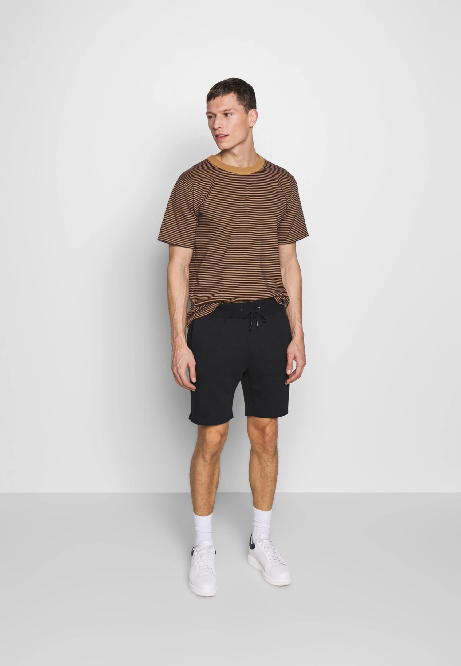 Pier One 2 Pack - Shorts -Light Grey /Black - Afbeelding 2