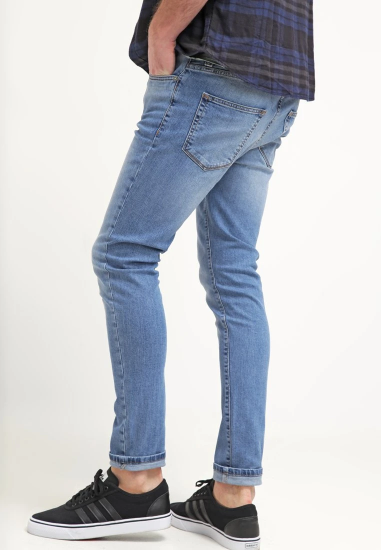 Pier One Slim Fit Jeans - Light Blue Denim - Afbeelding 4