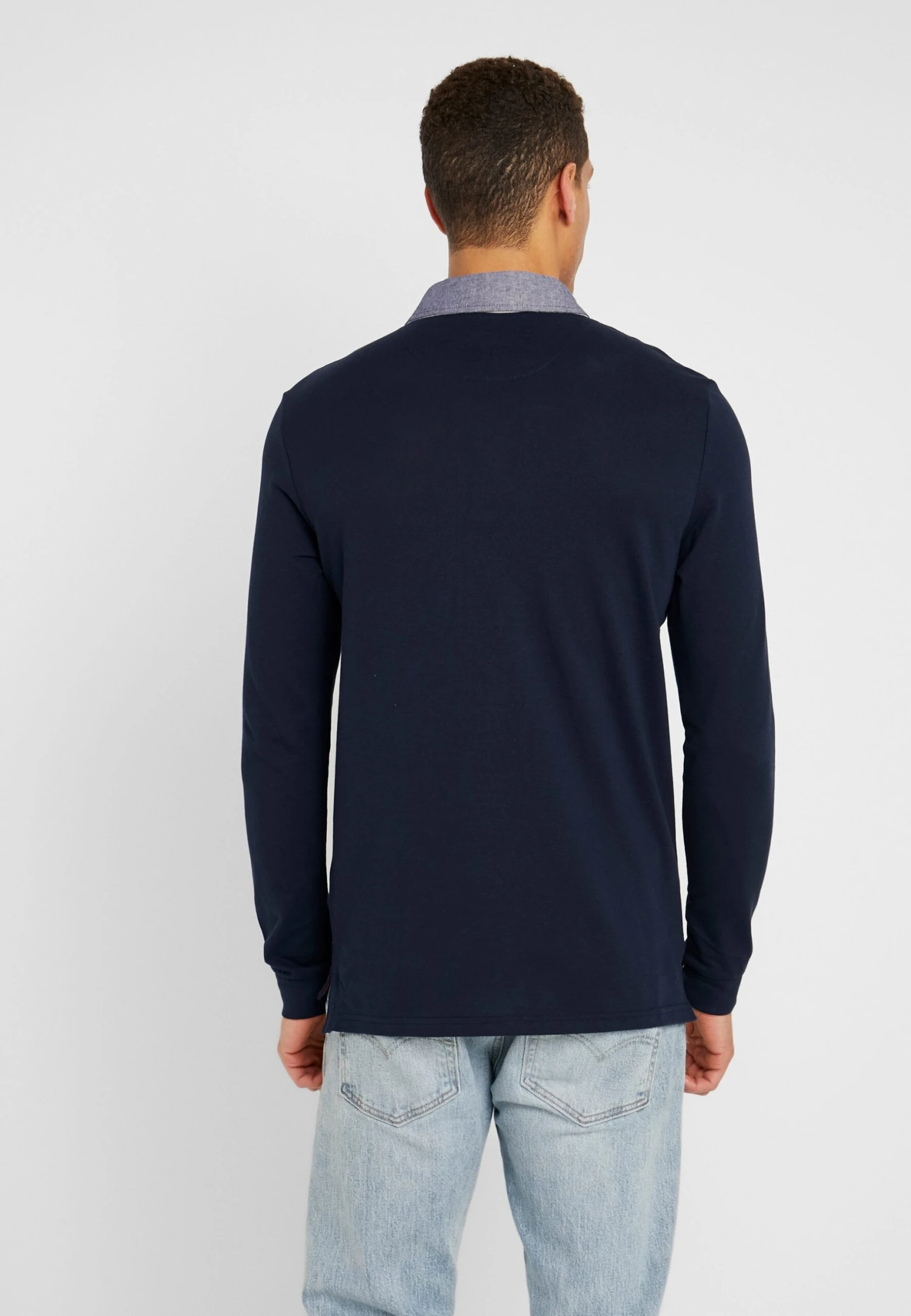 Pier One Collar Rugby - Poloshirt - Dark Blue - Afbeelding 3