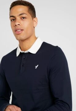 Pier One Muscle Fit - Poloshirt - Dark Blue -Pier One Goedkope Winkel 81d7814d00834a5088bec0e721899787