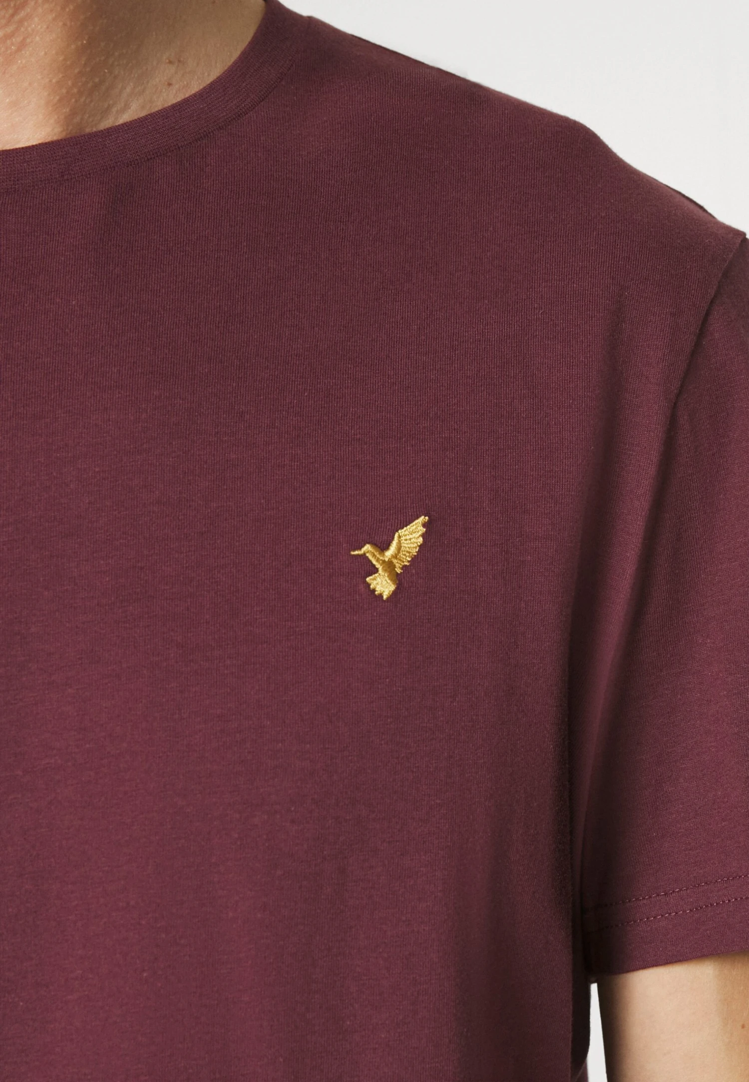 Pier One 5 Pack - T-Shirt Basic - Bordeaux/Dark Green/Dark Blue - Afbeelding 12