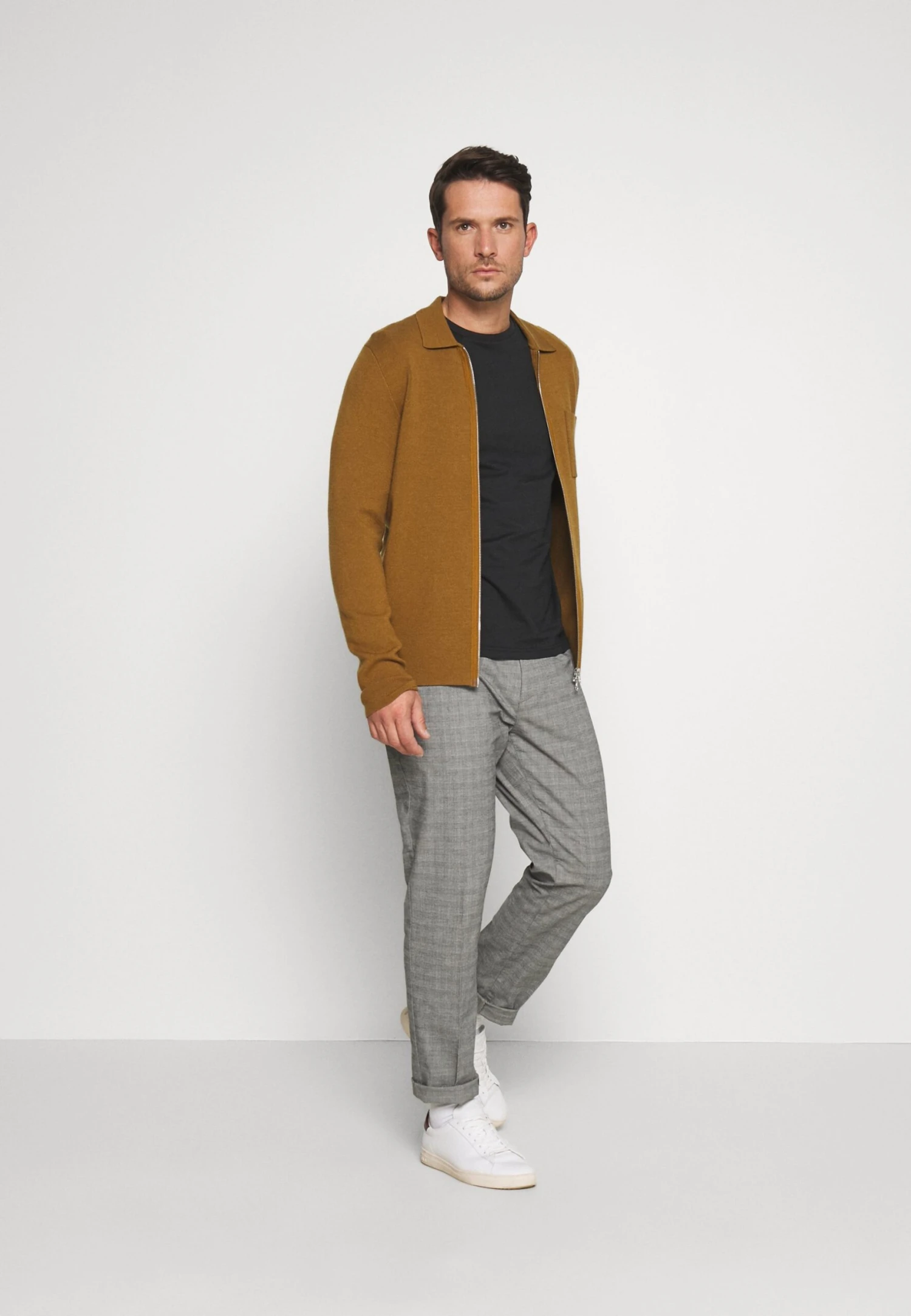 Pier One 2 Pack - Longsleeve - White/Black - Afbeelding 2