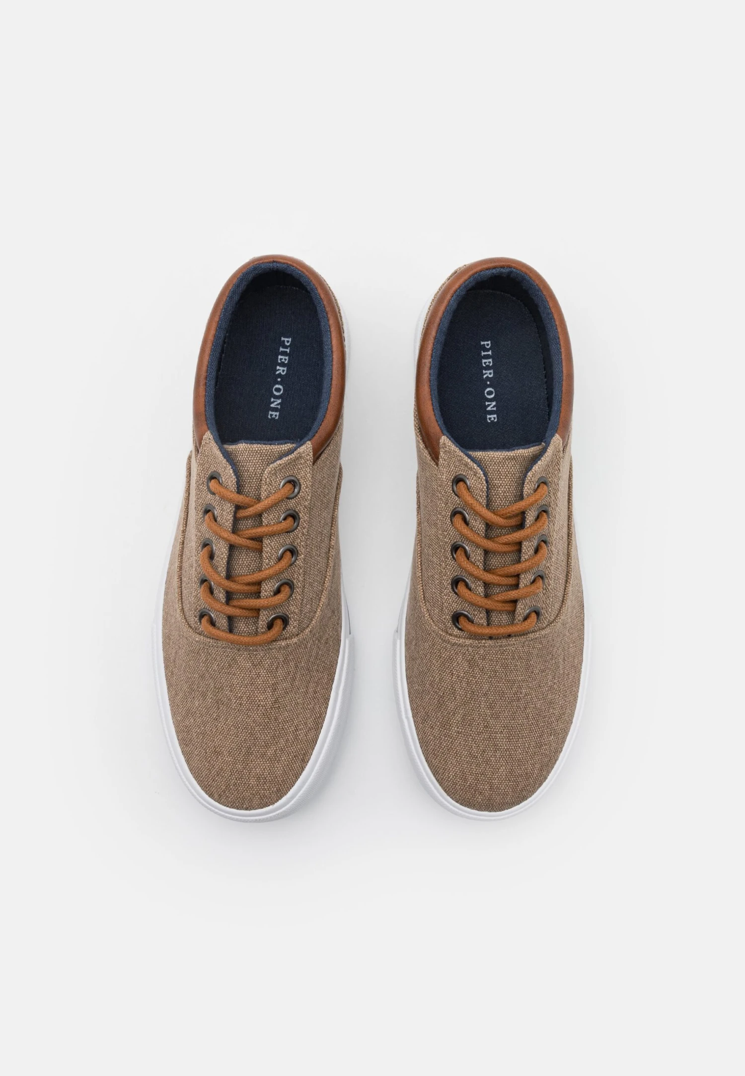 Pier One Sneakers Laag - Taupe - Afbeelding 4