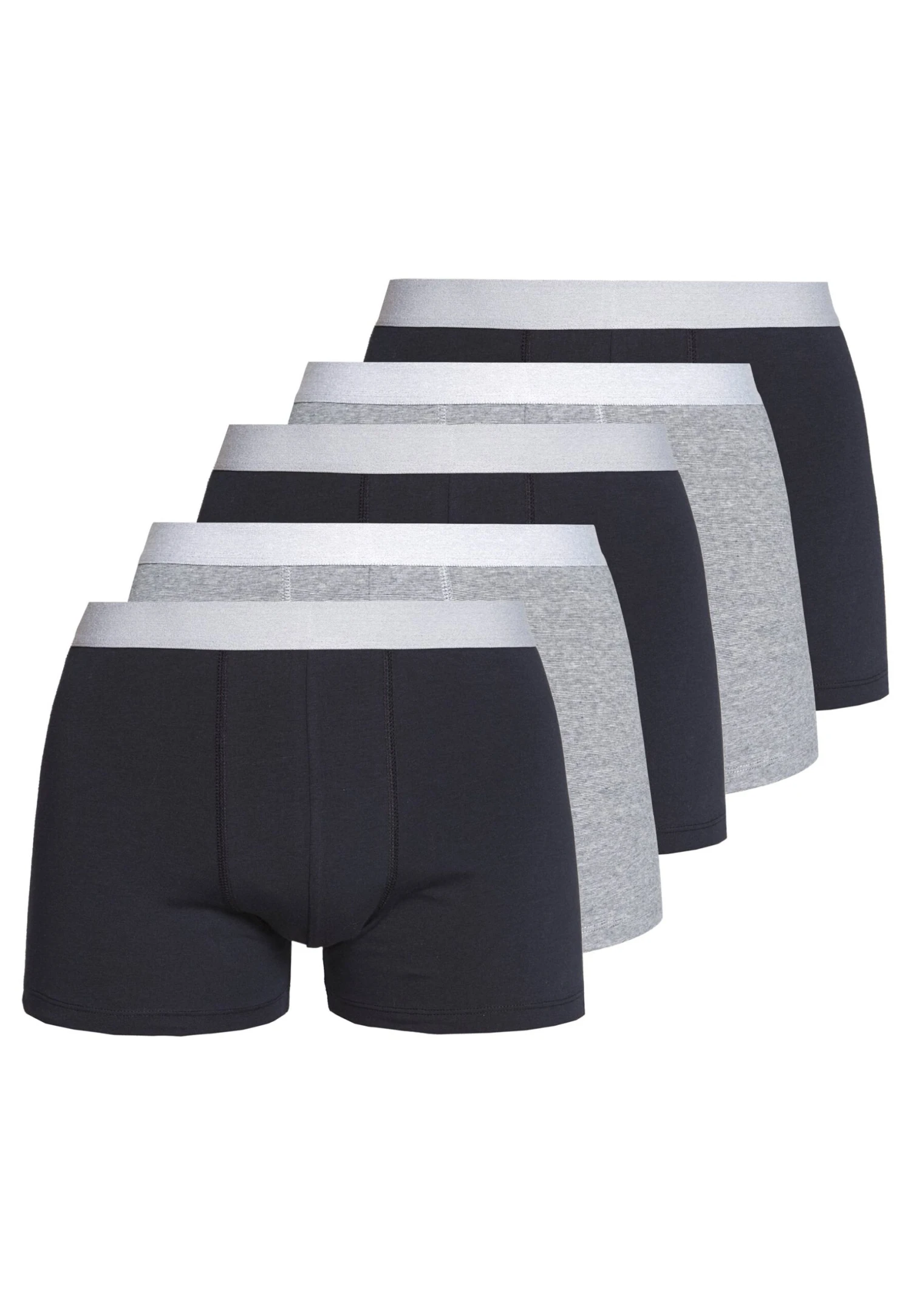 Pier One 5 Pack - Onderbroeken - Dark Blue/Mottled Grey - Afbeelding 4